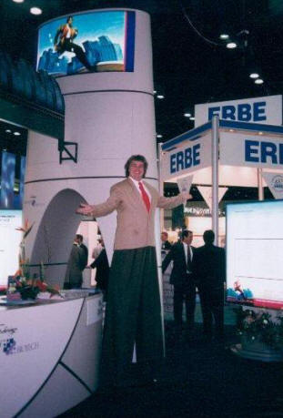 Stilt Walker Trade Show in Phoenix, Arizona