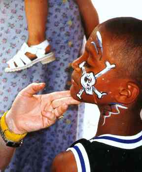 Orlando Fl face painter sample kid